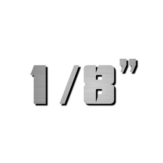 1/8" AC2 2FL 45° Helix Ball Mill