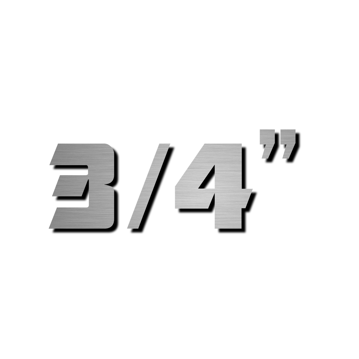 3/4" AR3 3FL V-Notch Heavy Rougher