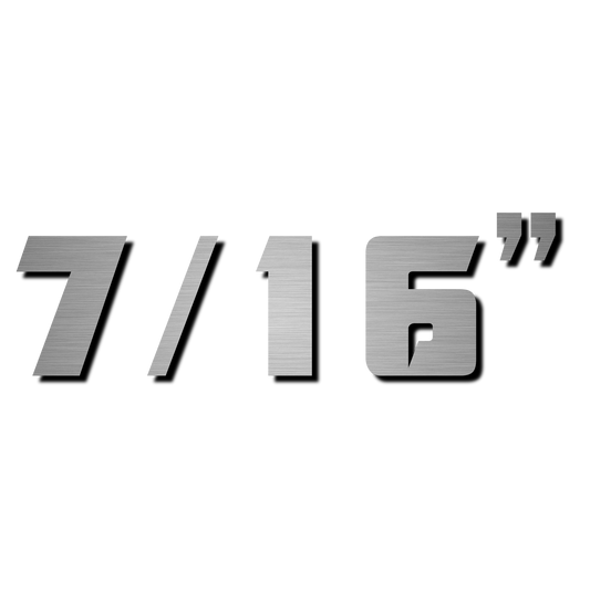 7/16" AC3 3-Flute 45° Helix